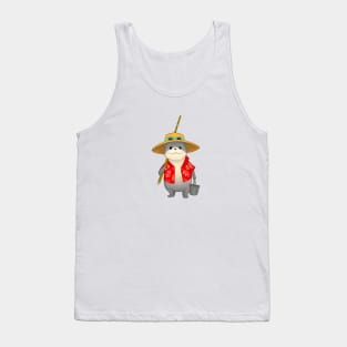 Odder otter on vacation Tank Top